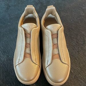 Zegna Triple Stitch Sneakers. NWT never worn, MSRP $990
